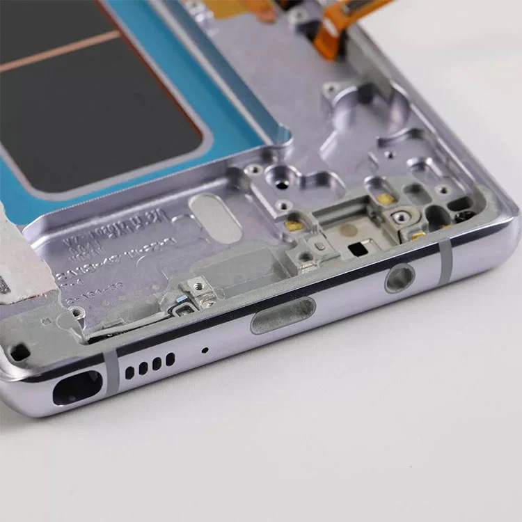 Pro Samsung Galaxy Note 8 LCD OLED displeje sestava digitalizátoru s rámcem