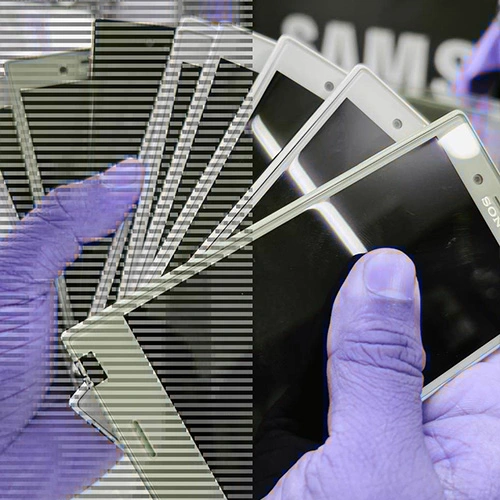 Použité obrazovky Sony LCD
